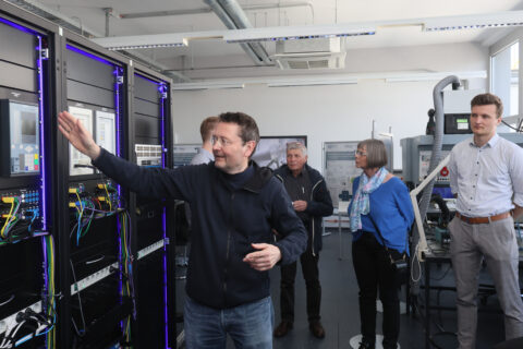 50 Jahre Lehrstuhl fuer Elektrische Energiesysteme an der FAU Erlangen-Nuernberg EnCN/ Auf AEG Foto: Kurt Fuchs/ FAU