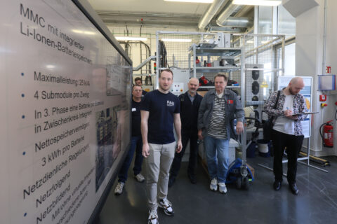 50 Jahre Lehrstuhl fuer Elektrische Energiesysteme an der FAU Erlangen-Nuernberg EnCN/ Auf AEG Foto: Kurt Fuchs/ FAU
